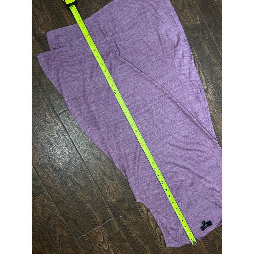 THE LIMITED HEATHERED PURPLE SLEEVELESS V-NECK SOFT LIGHTWEIGHT TUNIC SWEATER XS - Picture 13 of 15